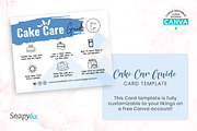 Cake Care Guide Editable Template, a Templates & Theme by Snapybiz (Thumbnail 7 of 17)