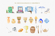Watercolor Map Creator Wedding, an Illustration by Kaya Fonts (Thumbnail 13 of 23)