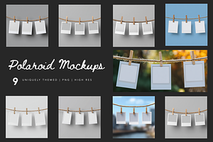 Polaroid Mockups, an Arts & Entertainment Photo by Typedreams.site