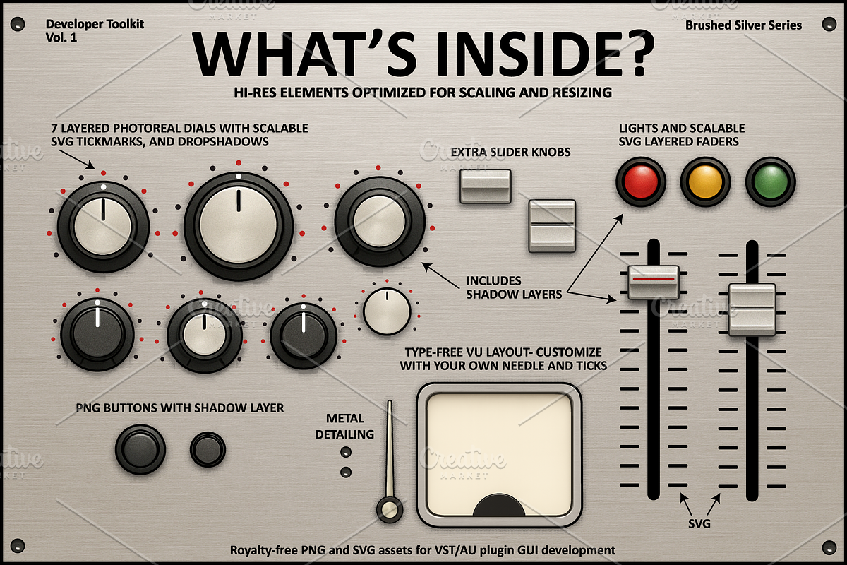 JUCE UI Kit – VST GUI Tools Vol.1