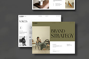 Brand Strategy Template, a Brochure Template by UpSolution (Thumbnail 5 of 8)