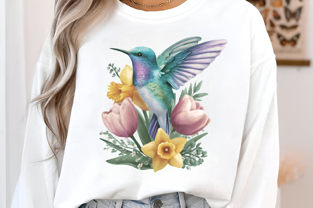 Watercolor spring flowers clipart, an Illustration by SinaCreation (Photo 2 of 7)