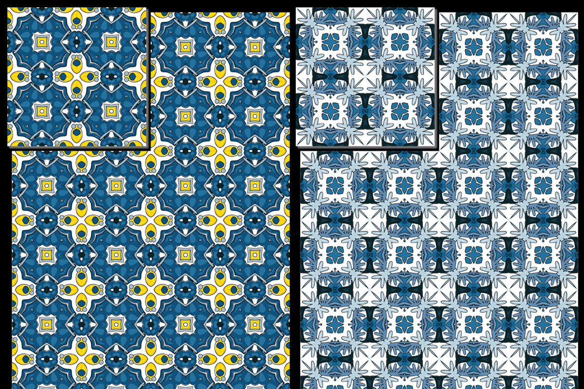 Set 114 - 6 Seamless Patterns, a Pattern Graphic by Little Bird (Photo 3 of 6)