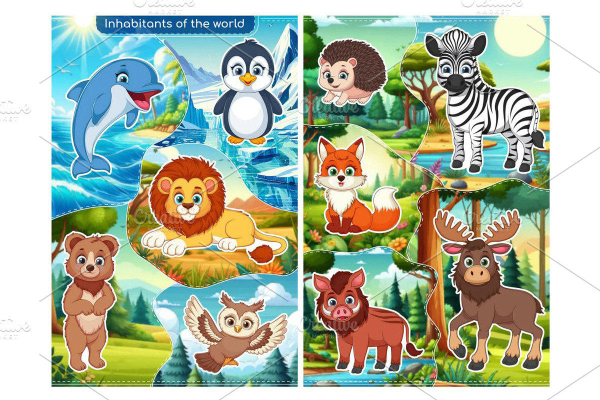 Electronic velcro game for Toddlers, a Brochure Template by MYAFKA (Photo 3 of 16)
