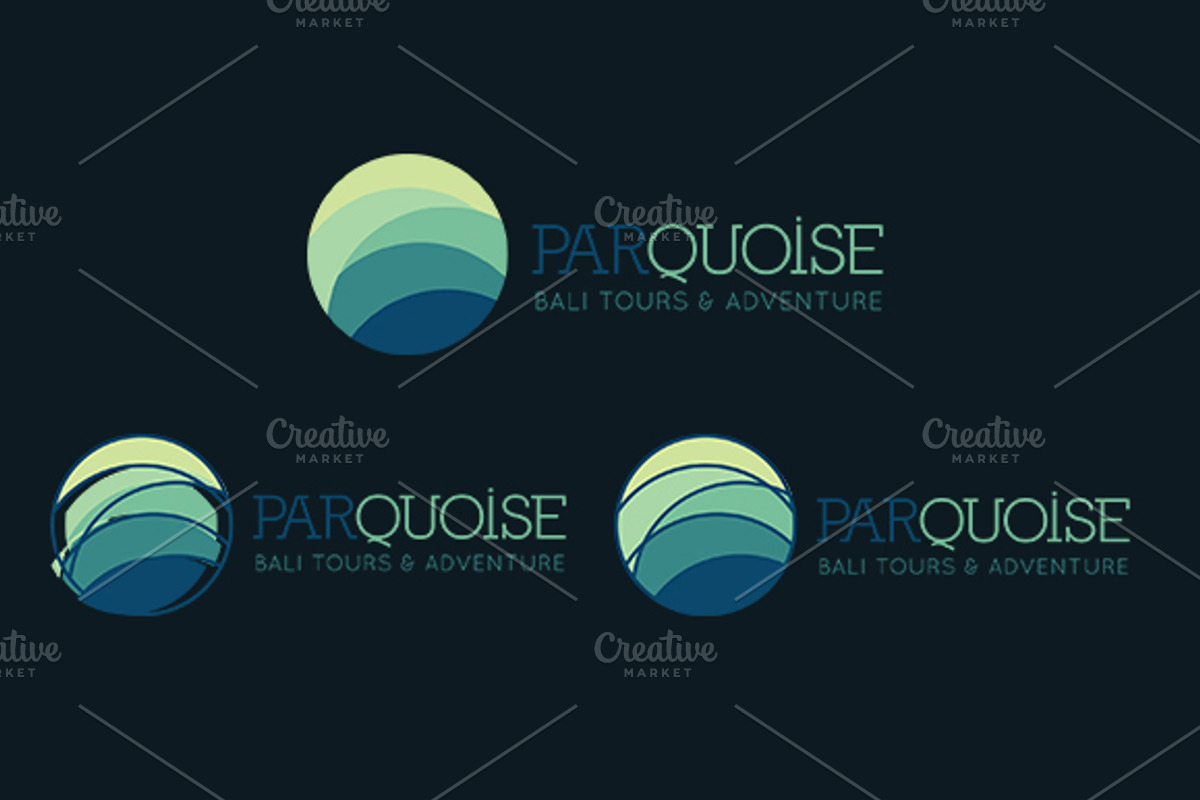 Parquoise Bali Tours &  Adventures, a Branding & Logo Template by LuisFaus (Photo 4 of 4)
