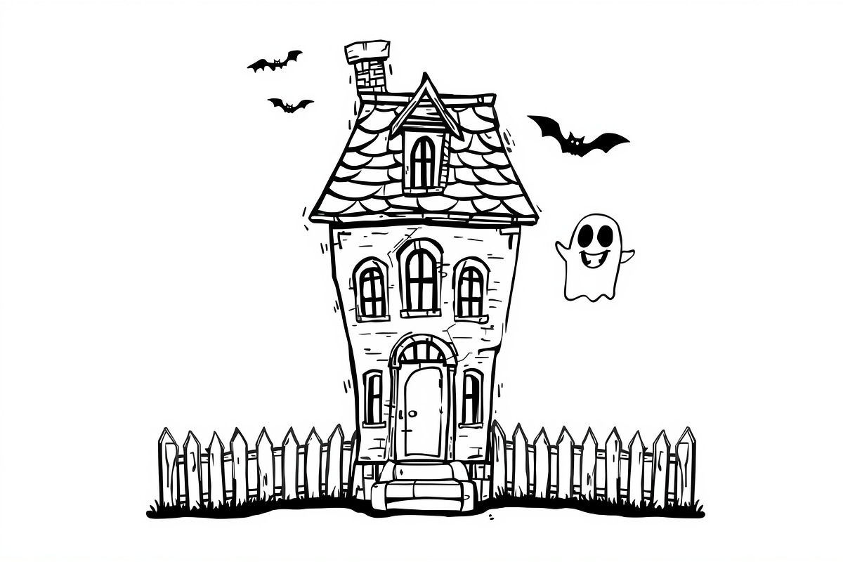 Halloween Coloring Book Bundle, an Illustration by Designs_River (Photo 26 of 26)
