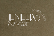 Skincare Beauty Font Style, a Sans Serif Font by Monoletter Studio (Thumbnail 2 of 5)