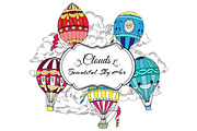 Colored Air Balloons, an Illustration by Nataliapiache (Thumbnail 4 of 7)