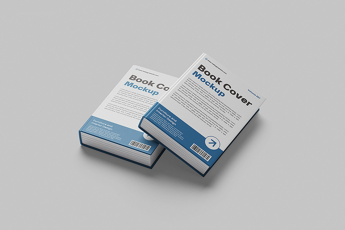 Book Cover Mockup, a Product Mockup by Difa Design (Photo 7 of 8)