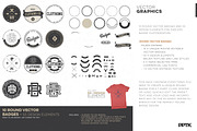 The ROUND BADGE pack, a Branding & Logo Template by PrePress Toolkit (Thumbnail 3 of 4)