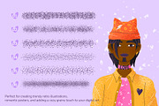Valentine: 18 Illustrator Brushes, a Brush Add-On by IuliiaSavko (Thumbnail 4 of 11)
