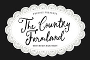 Country Farmland Script, a Script Font by Get Studio (Thumbnail 1 of 10)