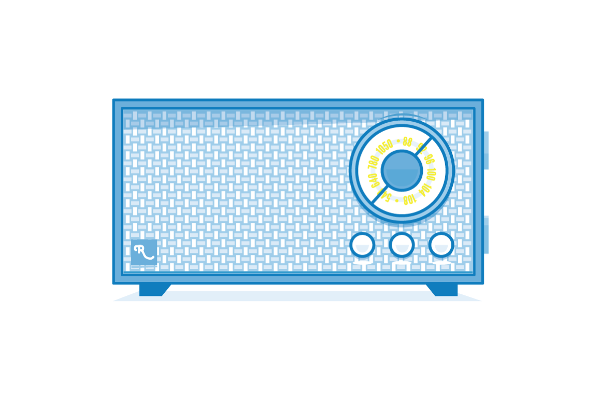 Vintage Radios, an Illustration by CSA Creative Studio (Photo 1 of 2)