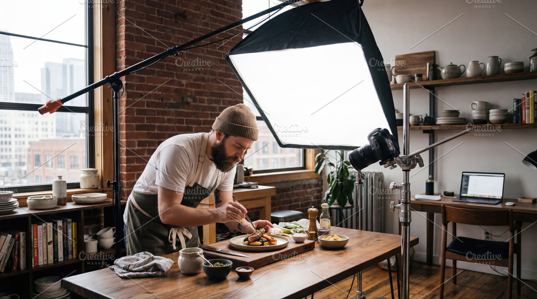 setup for content creation scenes, an Arts & Entertainment Photo by Shootdiem