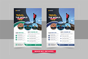 Travel Flyer Design, tour flyer set, a Flyer Template by Pavel_design (Thumbnail 3 of 11)