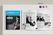 Business Magazine | Word & InDesign, a Magazine Template by obidullah_01 (Thumbnail 1 of 14)