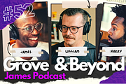 Podcast YouTube Thumbnails - Canva, a Social Media Template by BitByChip (Thumbnail 2 of 6)