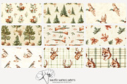 70 vintage hunting seamless pattern, a Pattern Graphic by Poppy Lane Studio (Thumbnail 3 of 10)