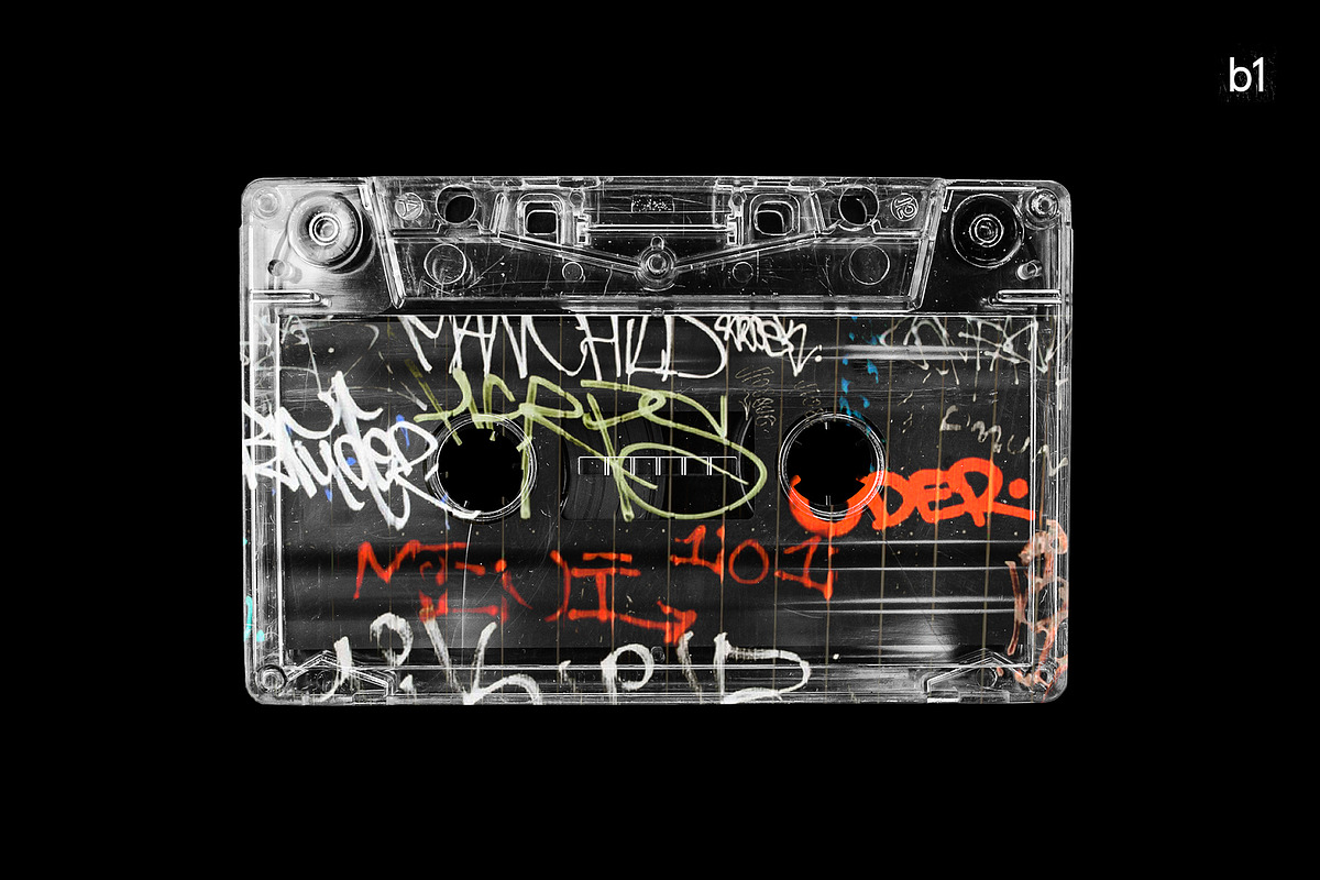 Cassette Tape Vintage Mockup, a Product Mockup by Bolderaja1 Studio (Photo 4 of 13)