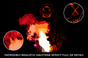 Kaisaku Halftone Illustration Effect, an Action Add-On by Dene Studios (Thumbnail 3 of 17)