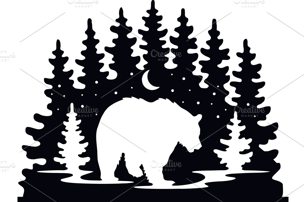 Bear, Grizzly Bear - Wildlife, an Animal Illustration by Digital-Clipart