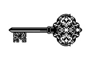 Ornamental Vintage Key SVG Bundle, an Illustration by Gaye Art (Thumbnail 15 of 31)