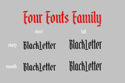 Blacksword, a Blackletter Font by Sentavio (Thumbnail 5 of 7)