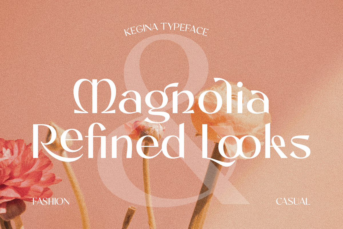 Kegina - Font Family, a Sans Serif Font by Attract Studio (Photo 8 of 18)