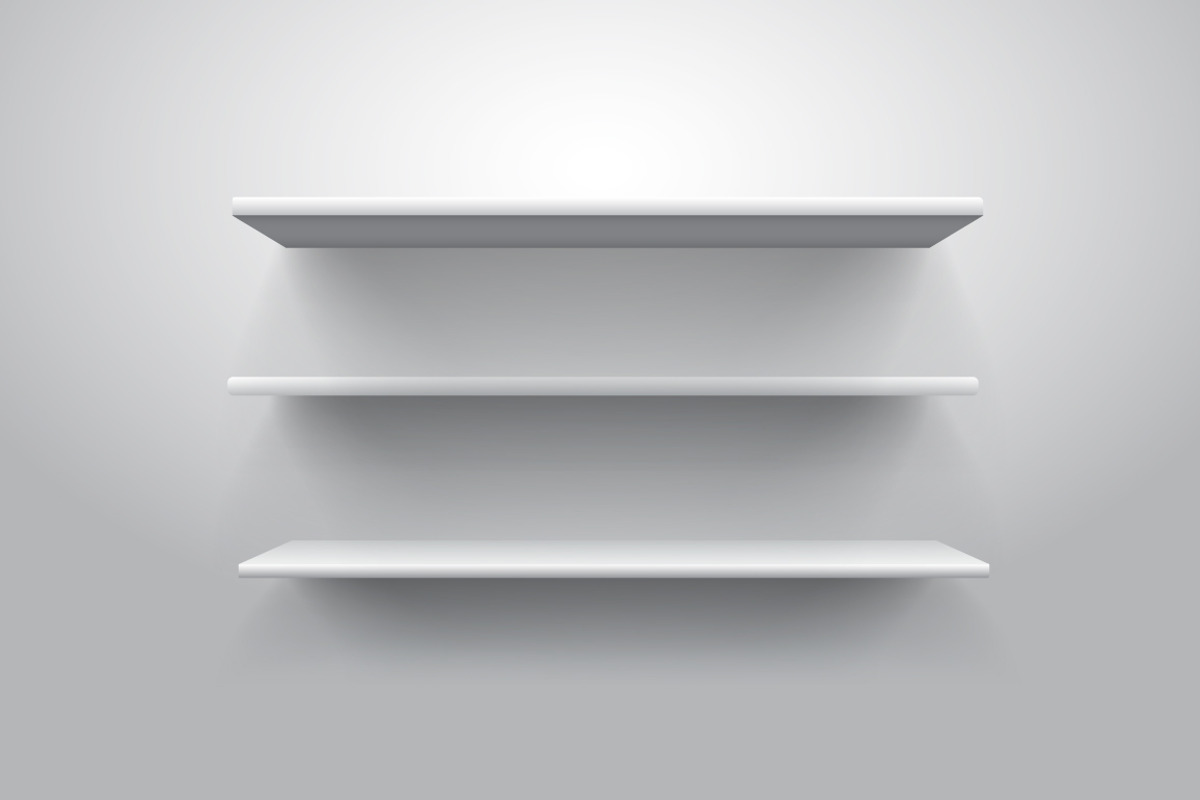 Vector Shelf Set, an Object Graphic by RaZZeRs (Photo 1 of 3)