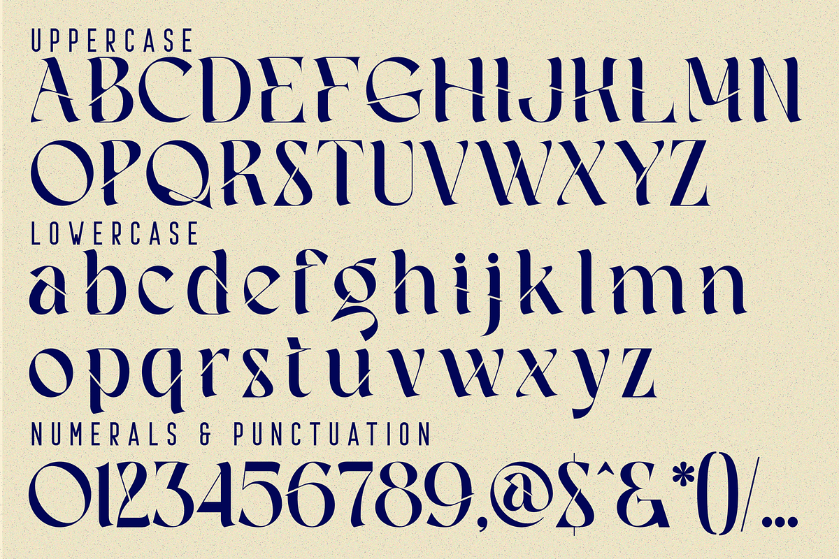 Creative Ligatures Font, a Serif Font by 177Studio (Photo 8 of 8)