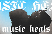 Awake - Blackletter Groovy, a Blackletter Font by ClevUs (Thumbnail 6 of 12)