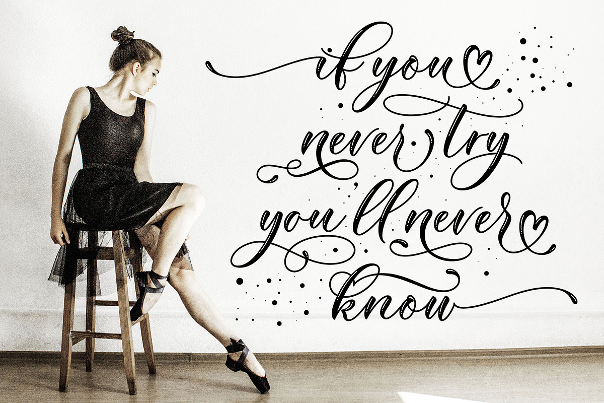 Demiela Script, a Script Font by JamalCreativeStudio (Photo 6 of 8)