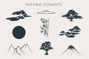 Hand Drawn Japanese Art Collection, a Decorative Illustration by KirillsWorkshop (Thumbnail 6 of 7)
