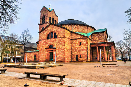 St. Stephan Church in Karlsruhe, an Architecture Photo by Leonid Andronov