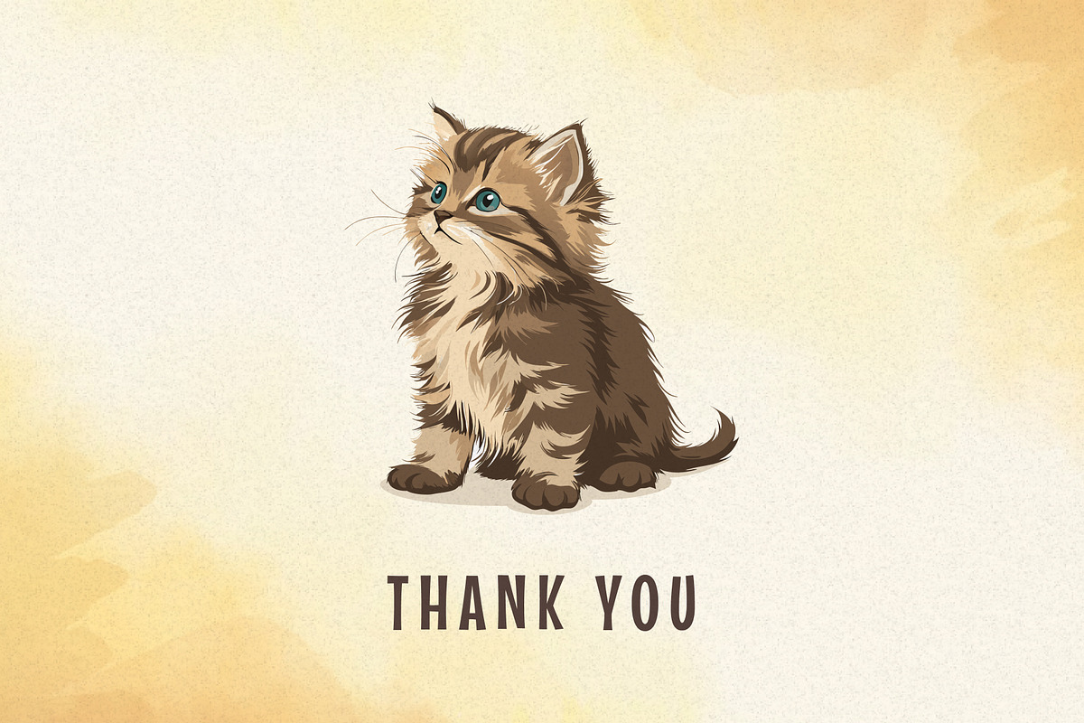 Cute Watercolor Animals, an Animal Illustration by Helospace (Photo 10 of 10)