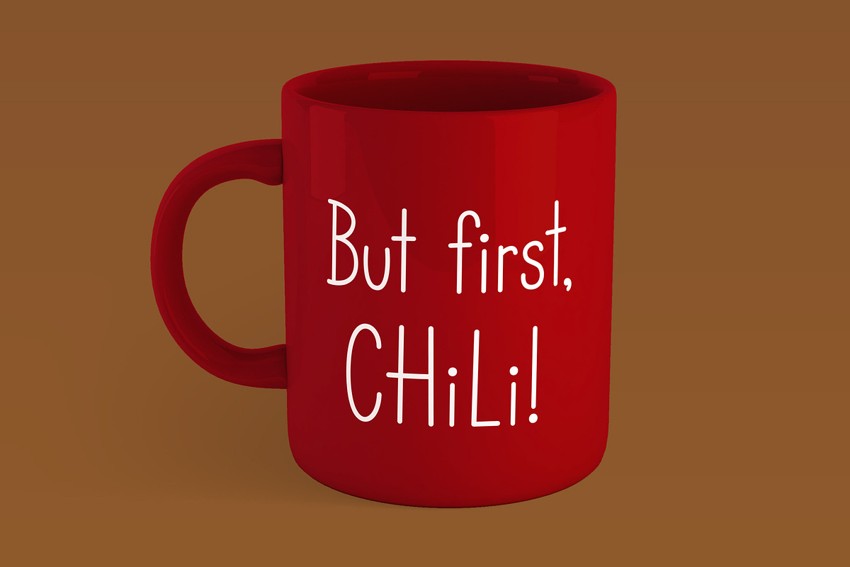 Thicc Chili font preview 4