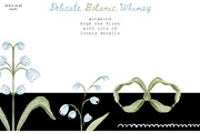 Grandmillenial Botanic Blue & Green, a Decorative Illustration by Essem Creatives (Thumbnail 6 of 7)
