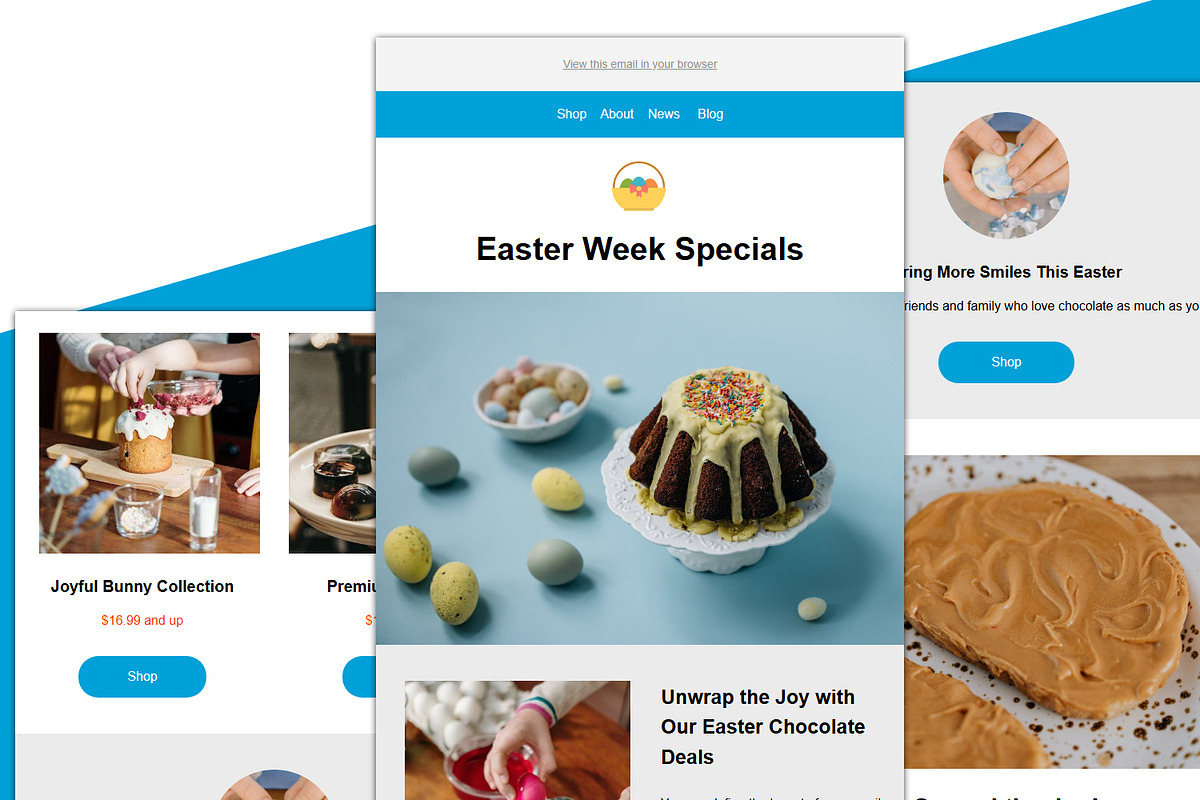 Easter Mailchimp Email Template 014, an Email Template by QuickArtisan