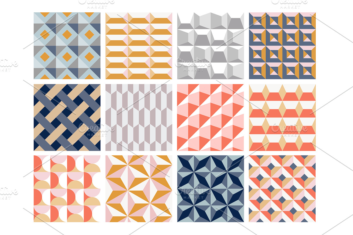 3D geometric patterns, a Pattern Graphic by Magnia (Photo 6 of 8)