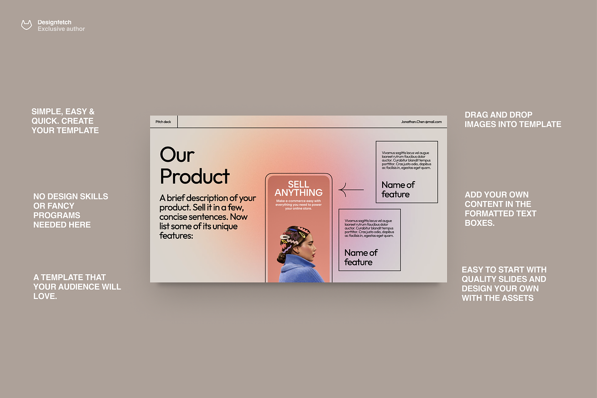Pitch Deck - Gradient, a Presentation Template by Oday Noon (Photo 10 of 10)