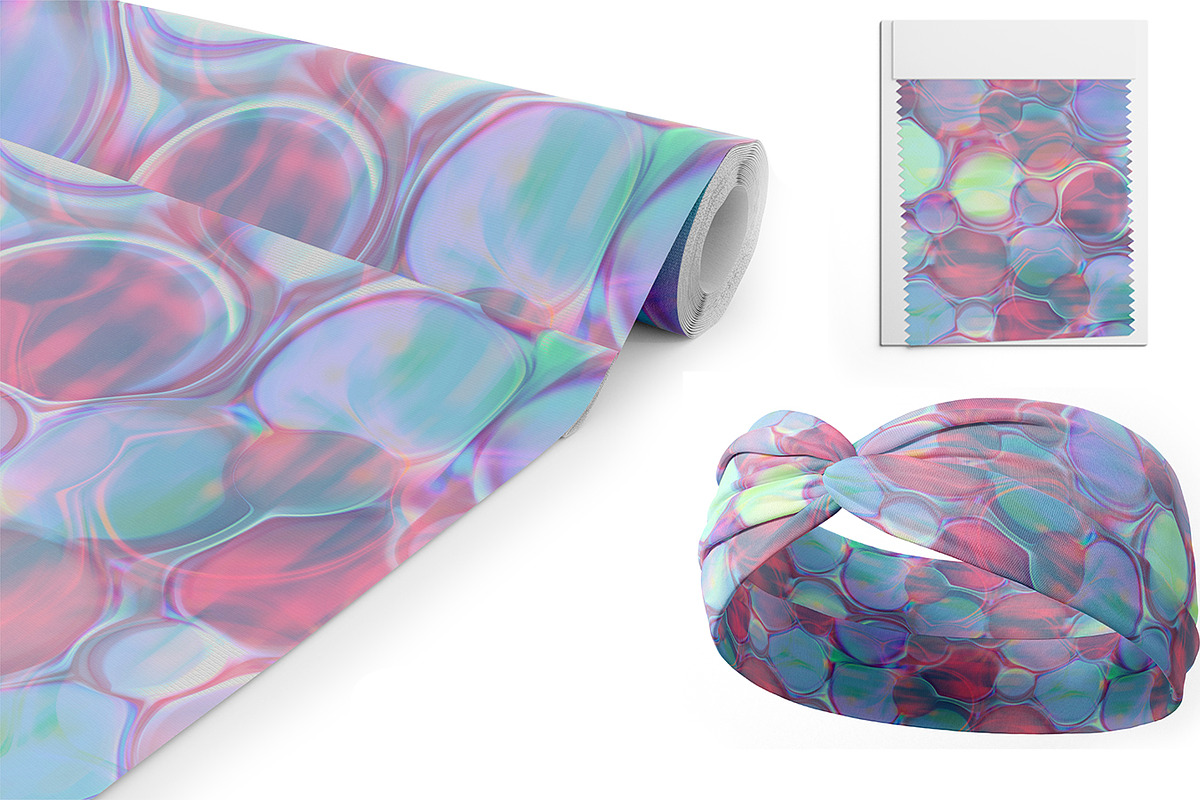 Flowing Fluidity: Set of Patterns, a Decorative Illustration by EireenBel (Photo 12 of 13)