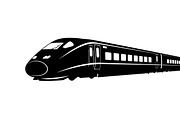 train transport silhouettes, an Illustration by Amazin_art (Thumbnail 7 of 31)