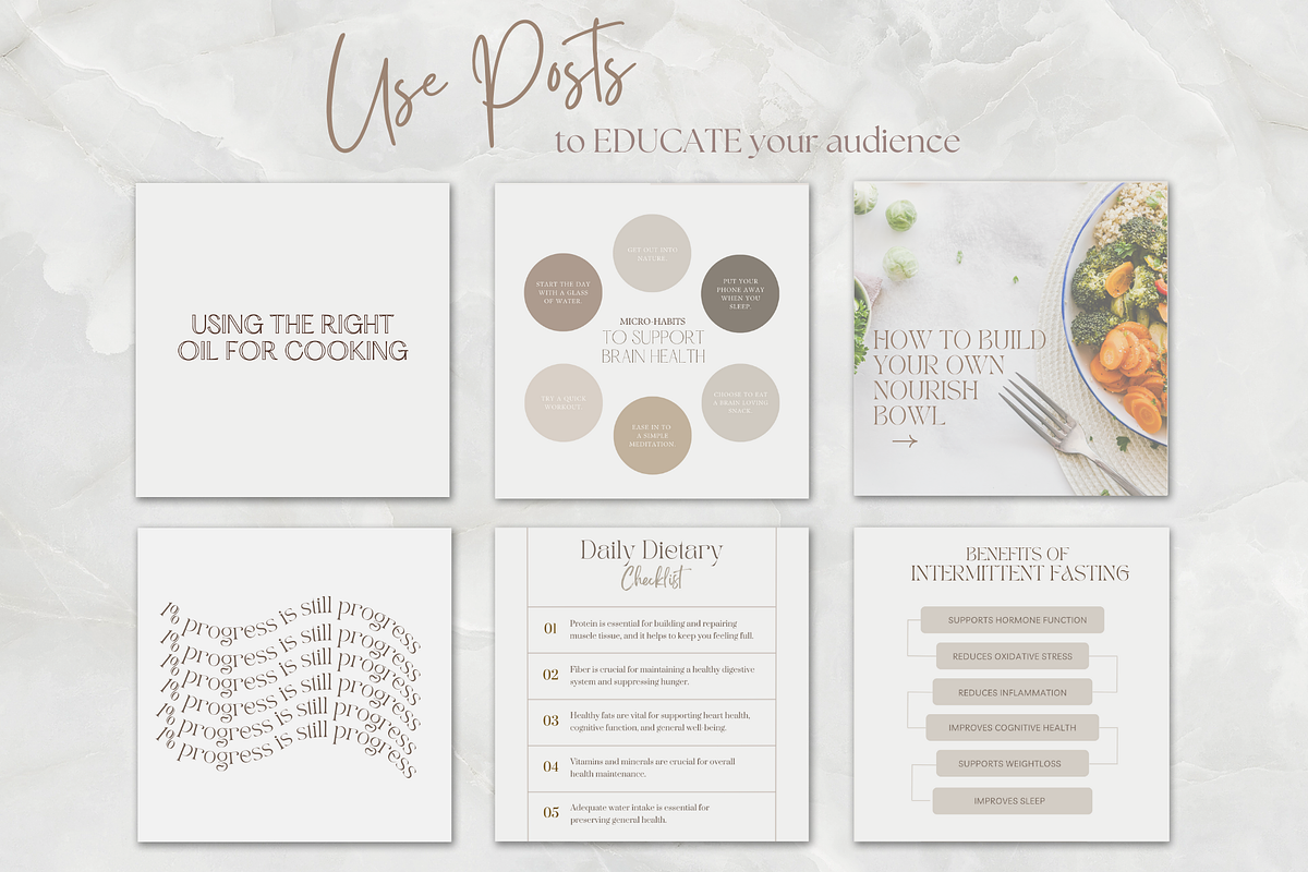 Nutrition & Health Coach Template, a Templates & Theme by Thrive Nutrition Studio (Photo 3 of 9)