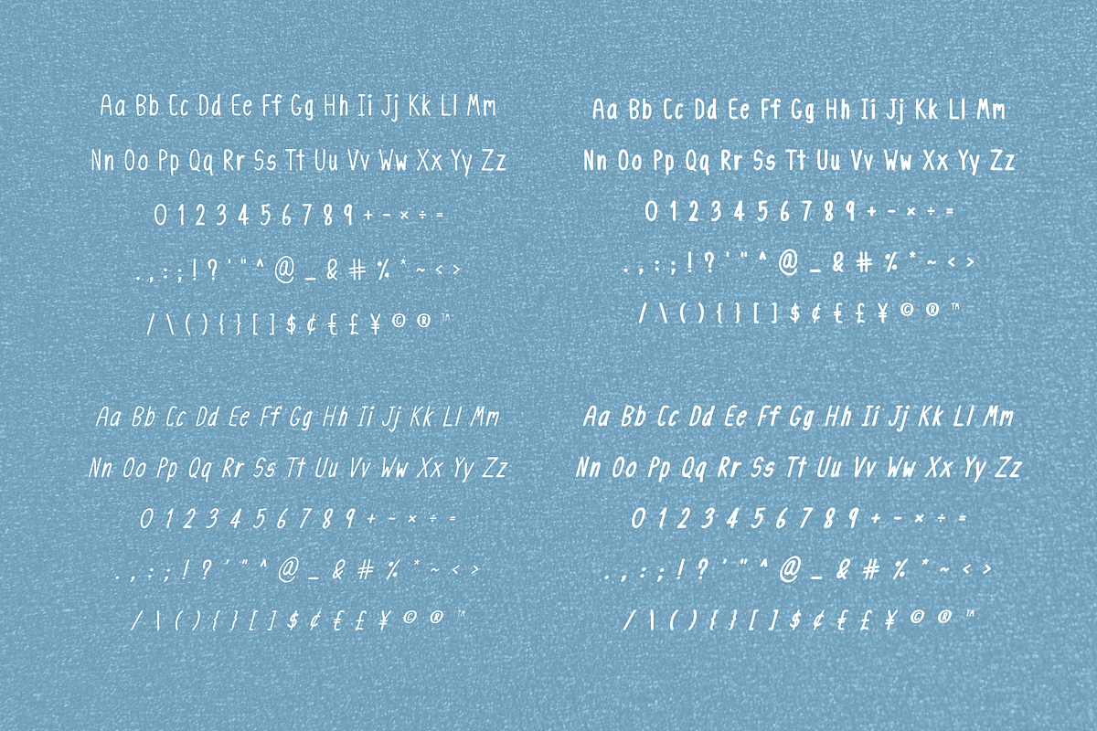 Handwritten Font – inkslim, a Handwritten Font by ZoloDesignHub (Photo 4 of 8)