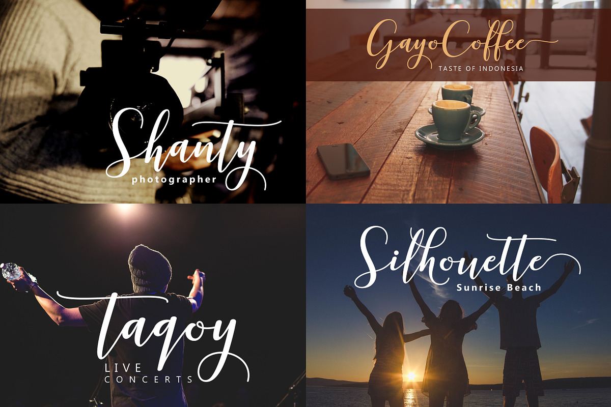 Kissita Script, a Script Font by Barland Design (Photo 3 of 10)