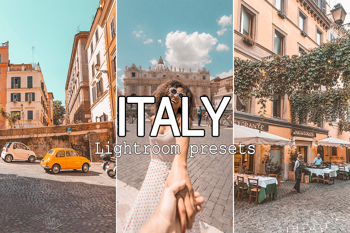 9 Italy Lightroom Presets, a Preset Add-On by Presets by Yevhen (Photo 1 of 9)