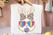 Glitter Easter Bunny Coquette PNG, an Illustration by Libby Wishes (Thumbnail 1 of 6)