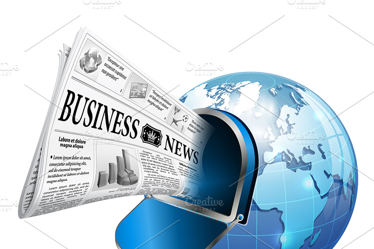 Internet Technologies, Social Media, a Finance Illustration by TAlex (Photo 5 of 7)