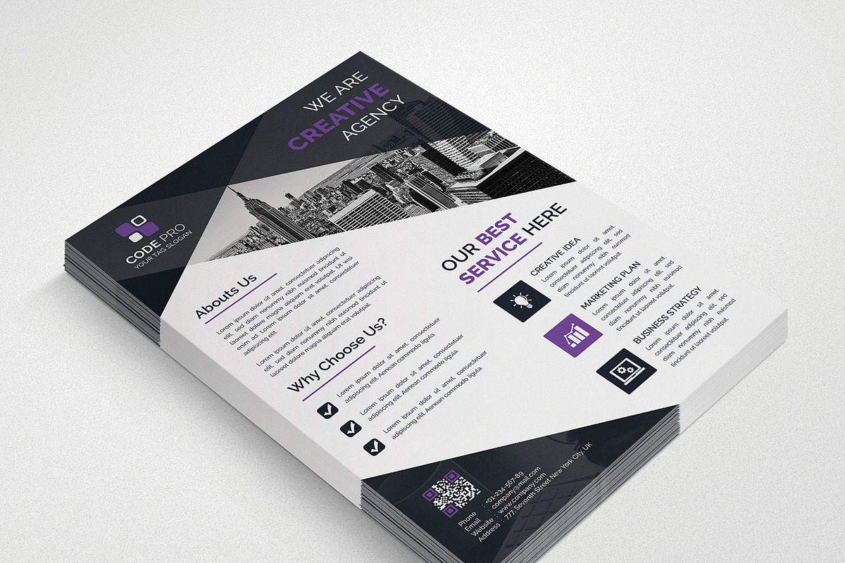 Flyer, a Flyer Template by pixelworkz (Photo 4 of 6)