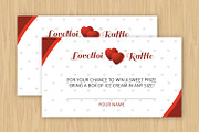 Raffle Ticket Template, a Stationery Template by Template Shop (Thumbnail 1 of 3)